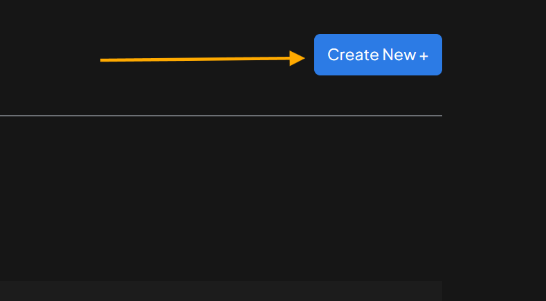Click Create New Click Create New