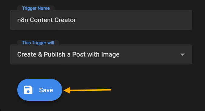 Click Save Click Save