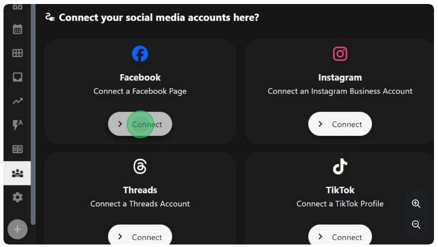 Click Connect